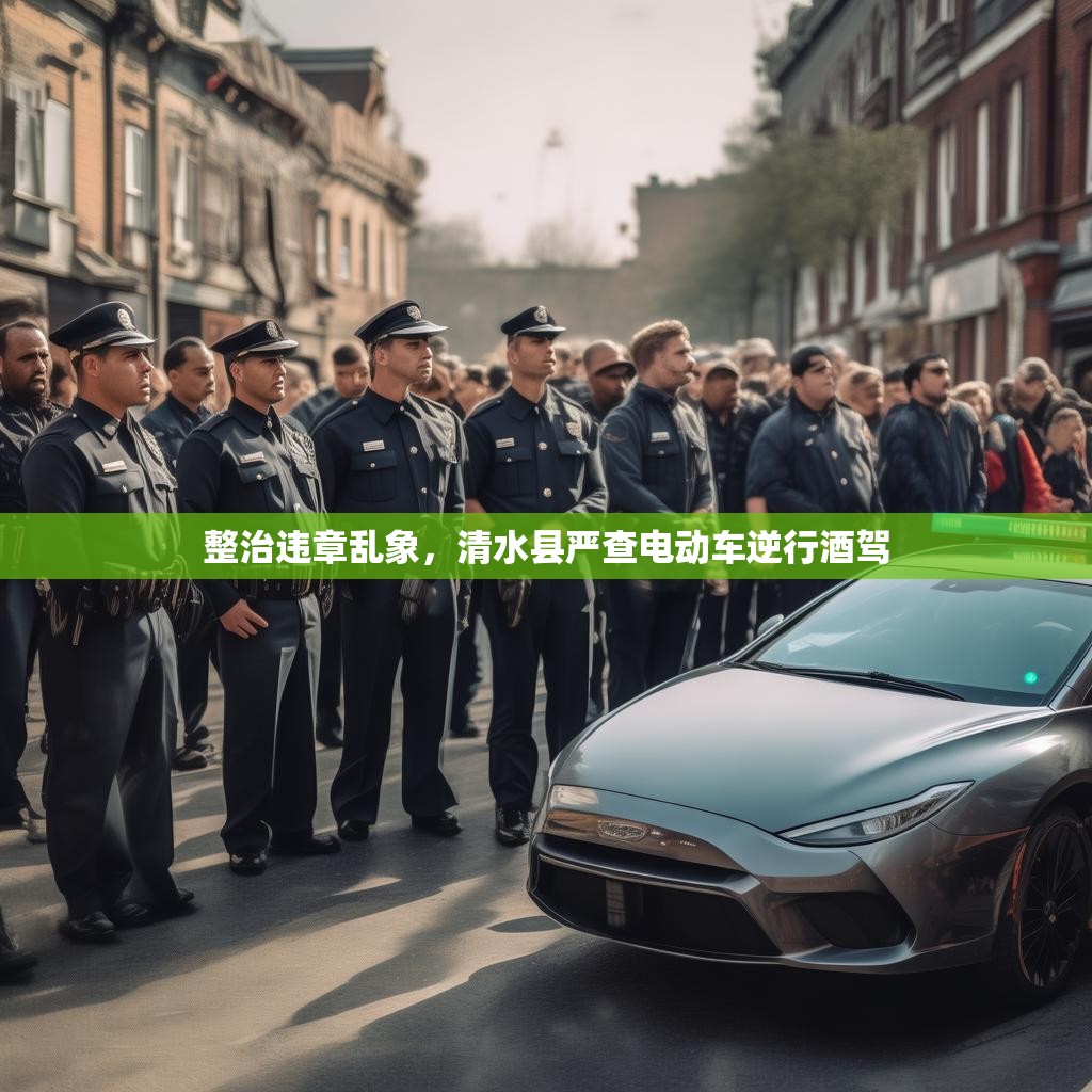 整治违章乱象，清水县严查电动车逆行酒驾