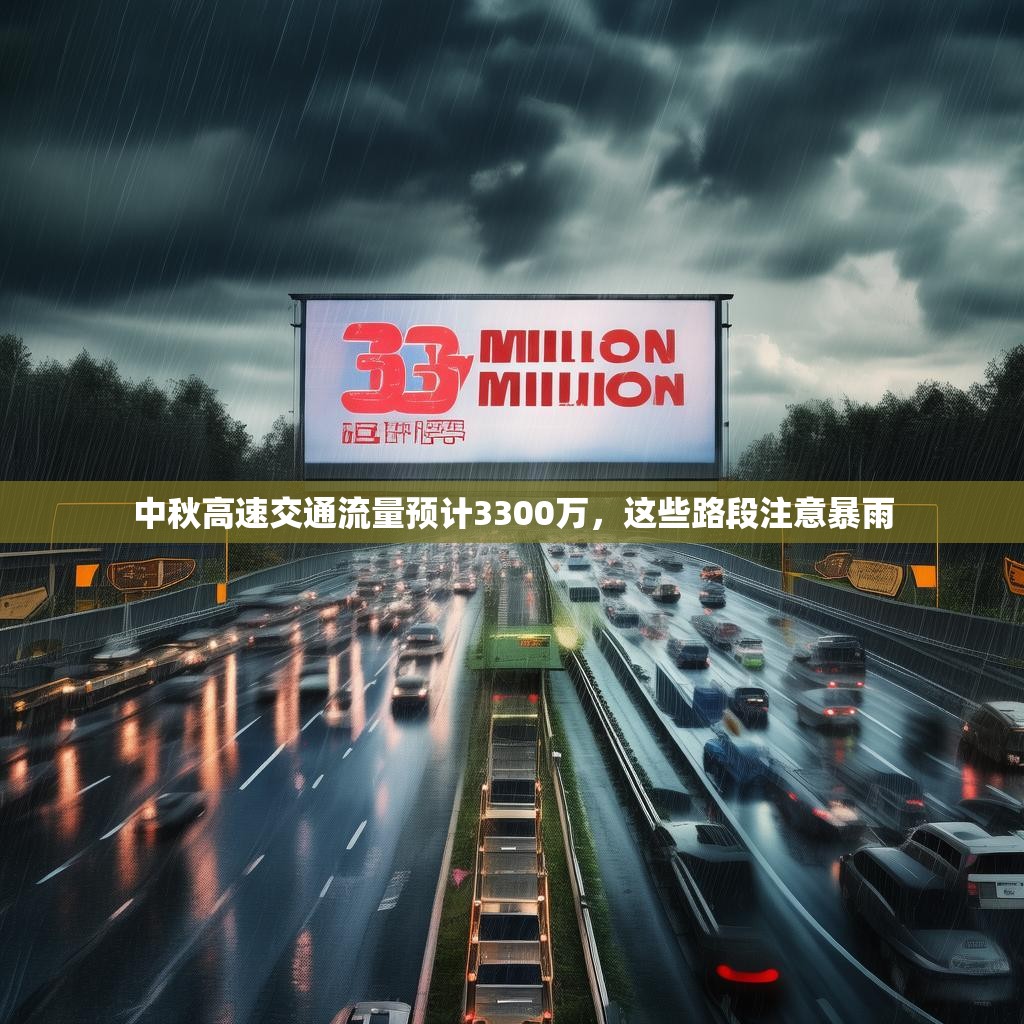 详细阅读:中秋高速交通流量预计3300万,这些路段注意暴雨 中秋高速交通流量预计3300万,这些路段注意暴雨